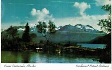 Kenai Peninsula Northwest Orient Airlines Advertising Russian Lake River 1958 picture