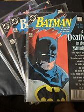 BATMAN #426;427;428;429 (DC,1988) COMICS A DEATH IN THE FAMILY COMPLETE SERIES  picture