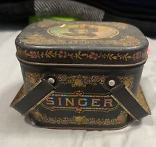 Collectable SINGER Sewing Box Tin - Bristol Ware picture