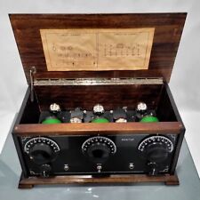 1920s Antique Vintage Radios MONITOR Radio w/5 GOOD CUNNINGHAM 301A Tubes  picture