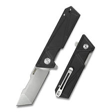 Kubey Avenger Folding Pocket Knife, Tanto D2 Blade G10 Handle w/Reversible Clip picture