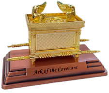 New metal model Statue Jerusalem israel Ark of the Covenant isarel Gold/copper picture