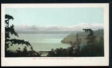 The Olympic Range from Seattle Washington Vintage UDB Postcard M720a picture