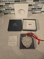 2013 Wallace Heart with Sleigh Sterling Silver Grande Baroque 22nd Edition Ornam picture