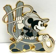 Official Disney Pin - Mickey Mouse Cowboy Cactus Lasso 2008 Pin picture