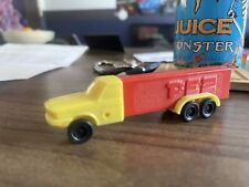 RARE Vintage Yellow/Red Truck Pez dispenser Made In Austria W Working Wheels picture