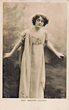 MISS ADRIENNE AUGARDE-BRITISH ACTRESS-SINGER~1906 LALLIE CHARLES  PHOTO POSTCARD picture