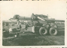 1944 WWII US Army 644th TD, SS Ordnance GI's France Photo large artillery picture