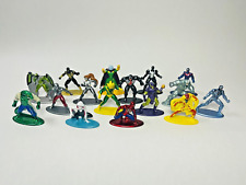Lot of 16 Figures Jada Toys Marvel Die Cast Nano Mini Figures Metal figures picture