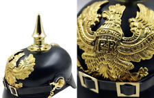 Black German Pickelhaube Imperial Prussian Helmet German Halloween Best Gift picture
