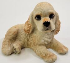 *R) Vintage 1991 Lenox Fine Porcelain Cocker Spaniel Puppy Dog Figurine picture