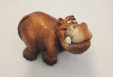 Vintage John Raya Beasties Of The Kingdom 1986 House Hippo Figurine Signed picture