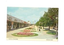 PA Levittown Pennsylvania Levittown Center 1950's Bucks County Postcard picture
