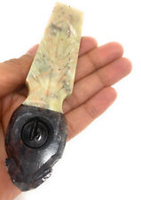 4 inch Onyx Marble Pipe Stone Tobacco Pipe Pocket Pipe Handcrafted Tobacco Pipe  picture