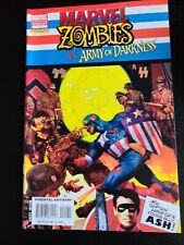Marvel Zombies Vs. Army Of Darkness 2nd Print Nazi Variant VF- NM Suydam picture