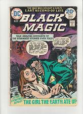 Black Magic #4 DC Comic Book The Girl the Earth Ate Up July 1974 (3.5) VG- picture
