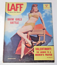 Laff Magazine Vol 6 #12 March 1946 Vintage Oversized Men's Humor Pinups picture