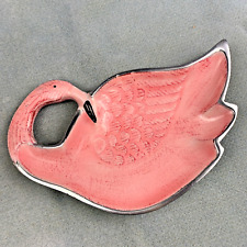 Pink Flamingo Metal Candy/Condiment Dish picture