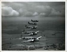AIRSPEED OXFORD FORMATION VINTAGE ORIGINAL PRESS PHOTO RAF ROYAL AIR FORCE 3 picture