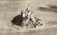 RARE WW2 US ARMY AIR FORCES RECON PHOTO of MONT ST. MICHEL FRANCE SEP. 1944 picture