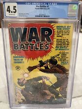 War Battles #1 (February 1952, Harvey Publications) Golden Age, CGC Graded (3.0) picture