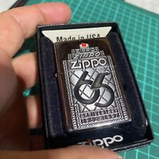 Zippo 65th Anniversary Metal Collection Oil Lighter picture