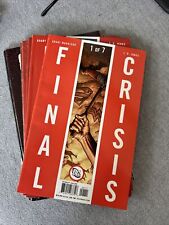 Final Crisis #1-7 (2008) Complete Set 1st Calvin Ellis Grant Morrison DC Comics picture