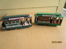 Two Vintage Powel & Mason STS 504 Friction Cable Cars Railway San Francisco. picture