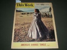 1948 NOVEMBER 21 THIS WEEK MAGAZINE SECTION - JOANNE DRU COVER - J 2663 picture