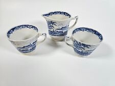Silverdale Hanley England 2 Cups and Serving Cup 3 Piece Lot picture