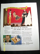 1933 Camel Cigarettes Print Ad  