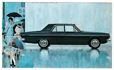 Vtg 1963 DODGE DART 270 4-Door Sedan Original ‘63 UNP MOPAR Dealer Ad Postcard picture