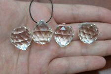 4 PCS ASFOUR CLEAR ROUND CRYSTAL BALL PRISMS FENG SHUI 20MM #T-2812 picture