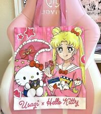 Sailor Moon x Sanrio Tote Bag Sailor Moon Usagi x Hello Kitty Tote Kawaii Bag picture
