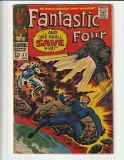 FANTASTIC FOUR #62 (1968) GD 2.0 FIRST APPEARANCE OF BLASTAAR MARVEL COMICS picture