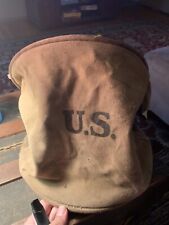 Scarce Original WW1 U.S. Army OD Canvas Water Bucket picture