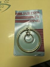 Vintage Sealed Jailer’s Key Ring Vintage New In Package picture
