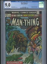 Man-Thing #3 1974 CGC 9.0 (1st App of the original Foolkiller) picture