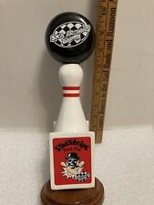 SKA BREWING BOWLING PIN PINSTRIPE RED ALE draft beer tap handle. COLORADO picture