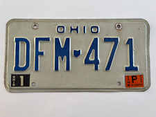 1982 Ohio License Plate All Original picture