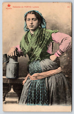Portugal Porto Ethnic Customs Vintage Postcard picture