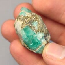 VERY CLEAR NATURAL EMERALD CRYSTAL ON MATRIX  FROM MUZO COLOMBIA 20,31 grams picture