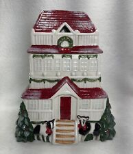 1802 Beckmann 2017 Limited Edition Christmas Farmhouse Cookie Jar with COA picture