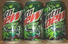 THRASH Mountain Dew Thrashed Apple. (3 pack of SINGLE CANS)  12/23 picture