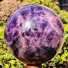 5.58LB Natural Dream amethyst Ball Quartz Crystal Sphere crystal Decor gift picture