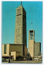 1968 Foshay Tower Building Street View Minneapolis Minnesota MN Vintage Postcard picture