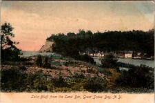 Great Sodus Bay, NY, Lake Bluff from Sand Bar, Postcard, 1909 #928 picture
