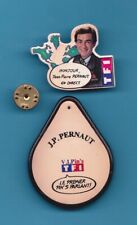RARE PIN'S TALKING JEANS PIERRE PERNAUT TF1 V.I.PIN'S TELEVISION TV WORKS picture