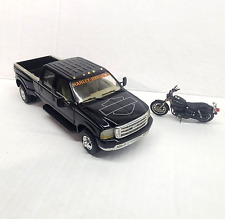Vintage '99 Limited Edition Harley Ford Crew Cab W/ FXDX Die Cast 9796-1-00V picture