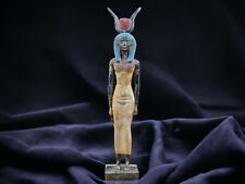 RARE Ancient Egyptian Antiquities  statue of goddess Hathor goddess of Heaven BC picture